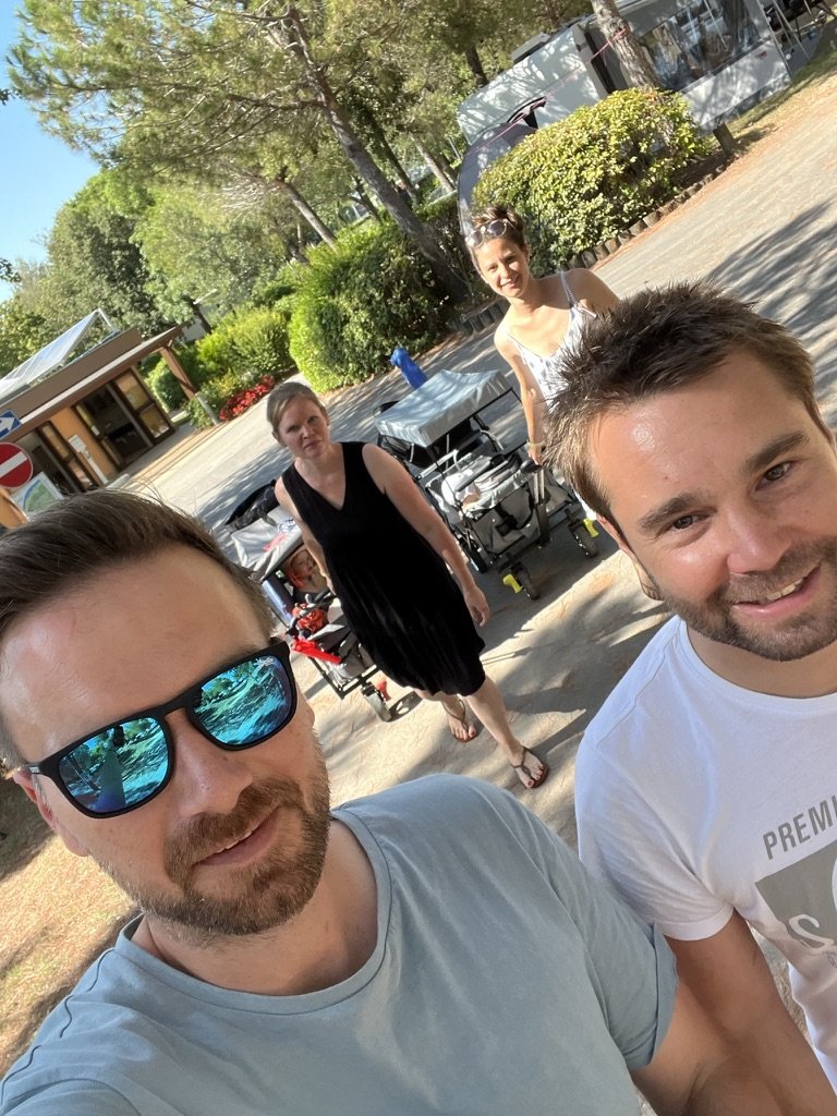 Sommerurlaub mit Freunden