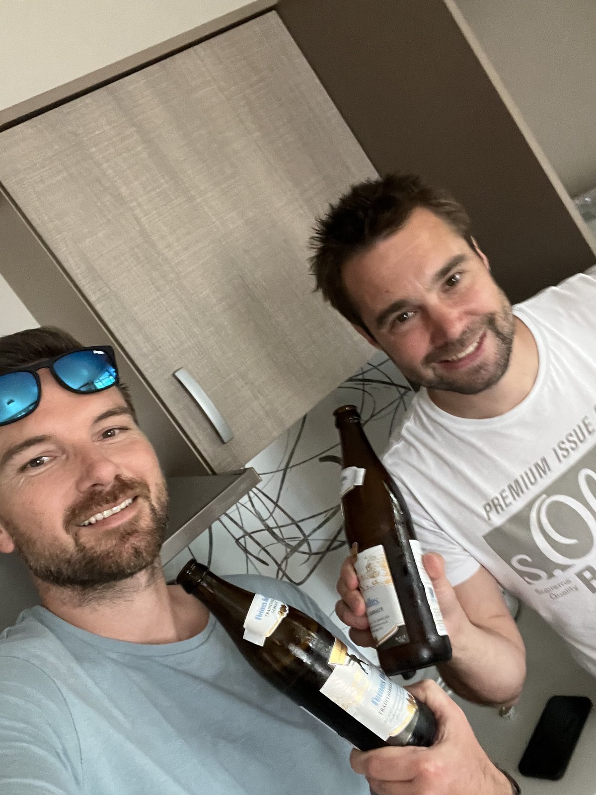 Bier mit Kumpel